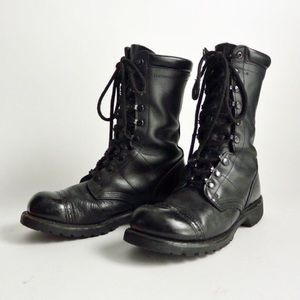 Women’s hipster combat boots
